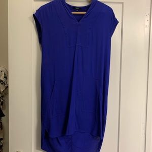 Madewell blue shift dress
